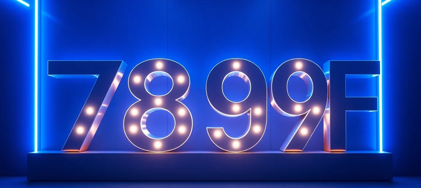 789f digital branding with a futuristic look, highlighting modern technology and sleek design elements for user engagement.