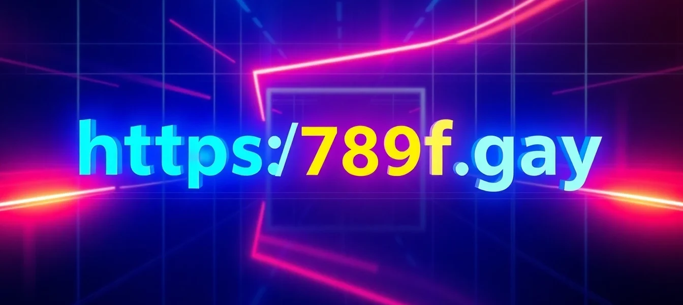 Engaging visual highlighting https://789f.gay with modern typography and vibrant colors, representing online connection and community engagement for LGBT audiences.