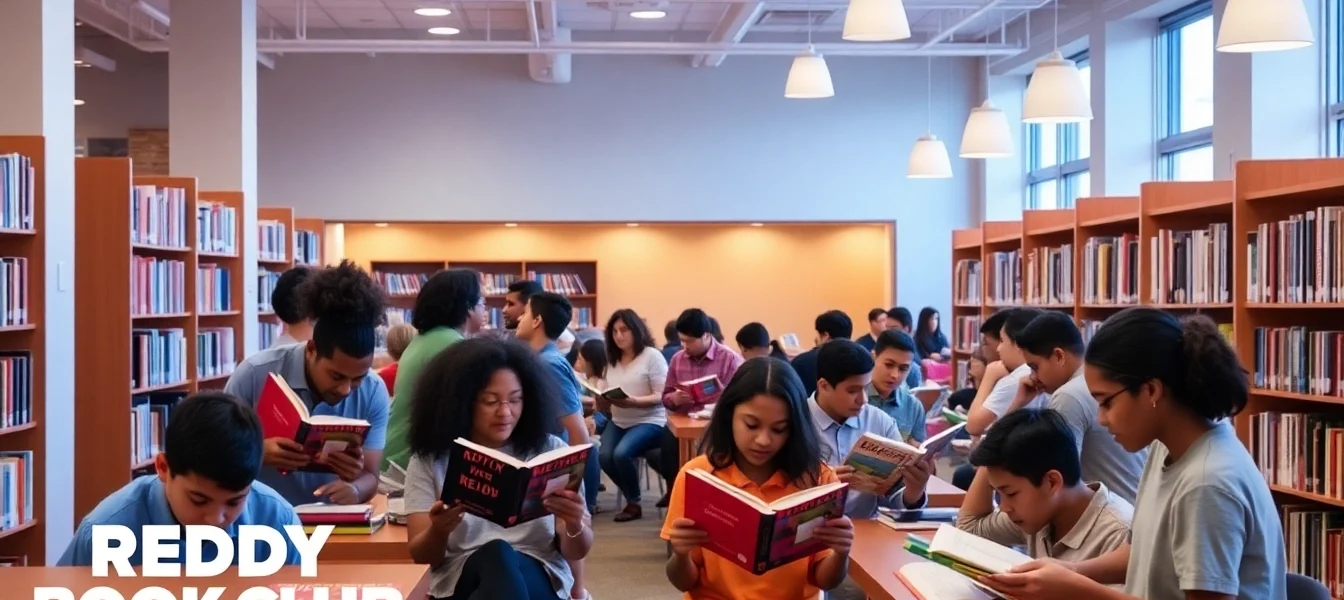 Join REDDY BOOK CLUB for engaging reading experiences and community events, fostering a love for books.