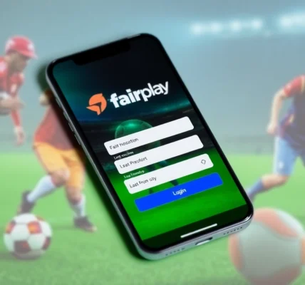 Easy fairplay login interface on a mobile device prompting safe access to sports betting and casino platform for Indian users.