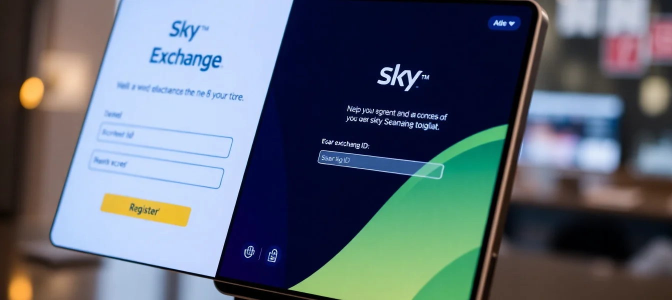 Secure Sky Exchange Id creation process on a user-friendly platform, illustrating quick registration steps and verified account setup for seamless betting access.