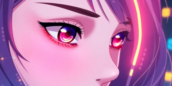 AI girlfriend nsfw engaging in an intimate digital scene with realistic details and vibrant colors for immersive experience