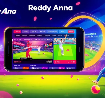 Reddy Anna's secure sports betting platform featuring live cricket and football streaming, emphasizing fast transactions and user trust.