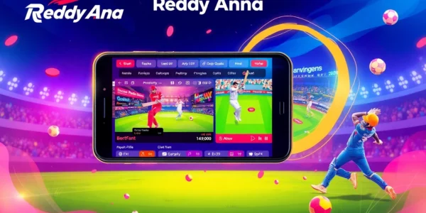 Reddy Anna's secure sports betting platform featuring live cricket and football streaming, emphasizing fast transactions and user trust.