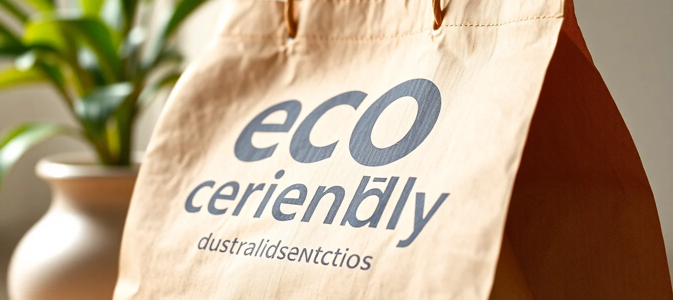 High-quality torba papierowa with eco-friendly design and bold logo, showcasing craftsmanship