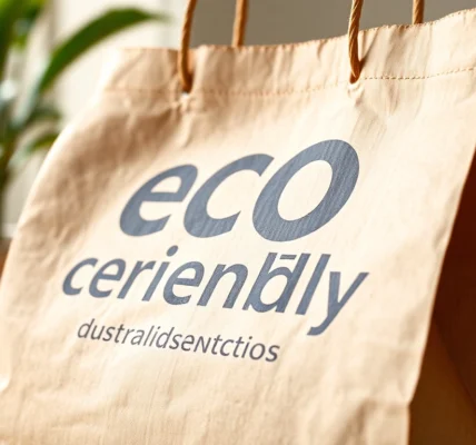 High-quality torba papierowa with eco-friendly design and bold logo, showcasing craftsmanship