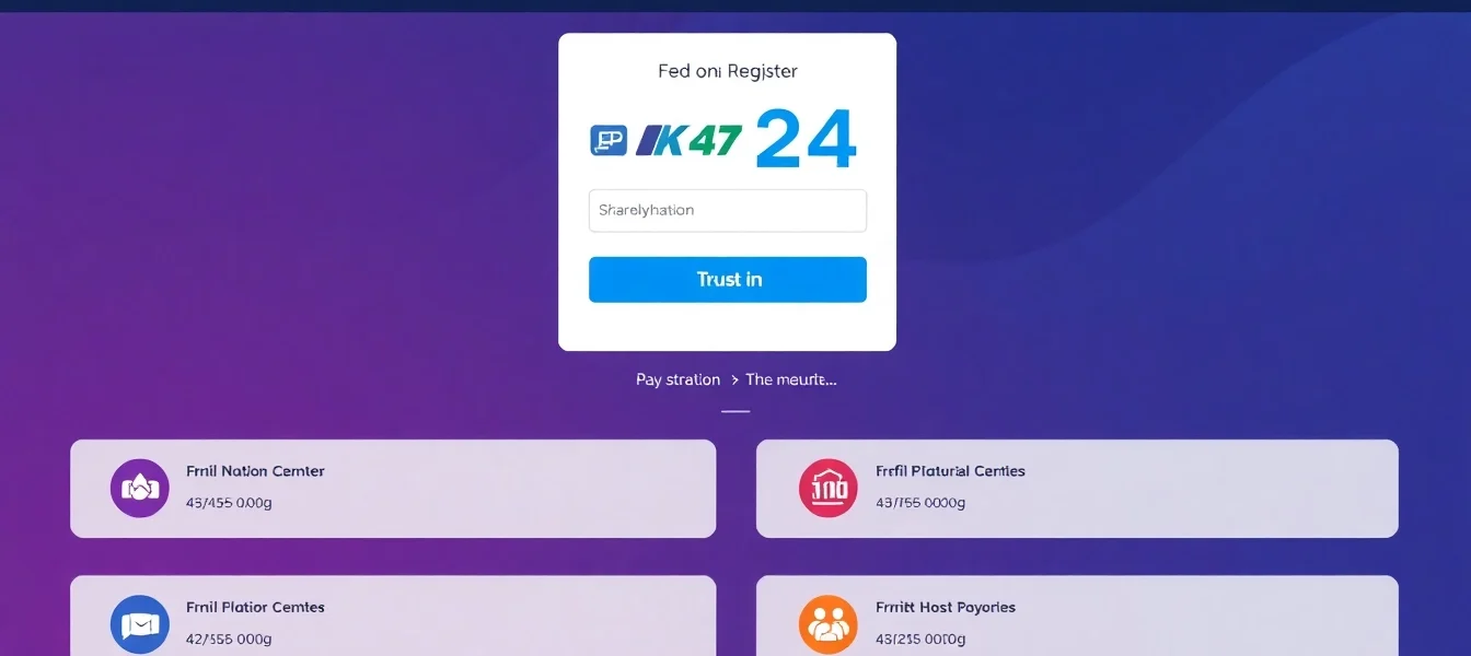 Clear visual of the FairPlay24 register page highlighting easy signup process and security