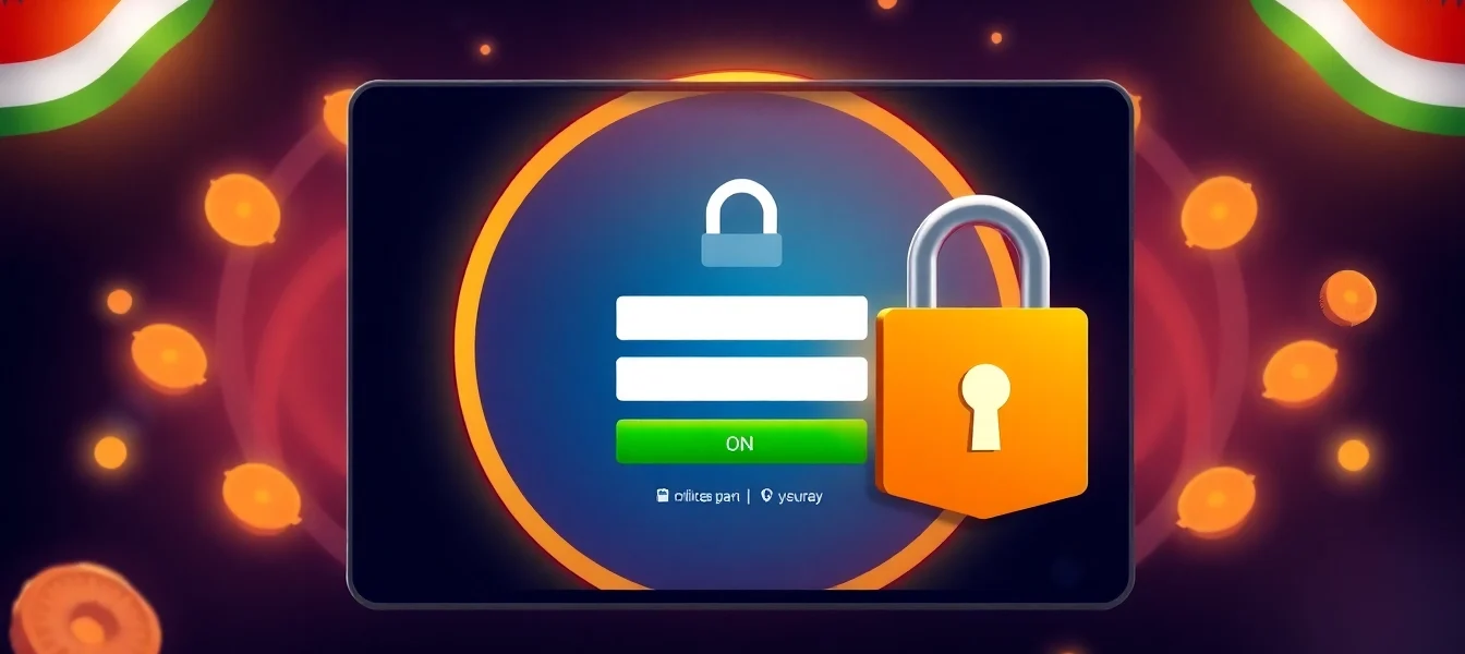 Secure Mahadev book login process on Indian betting platform showing login screen and trust